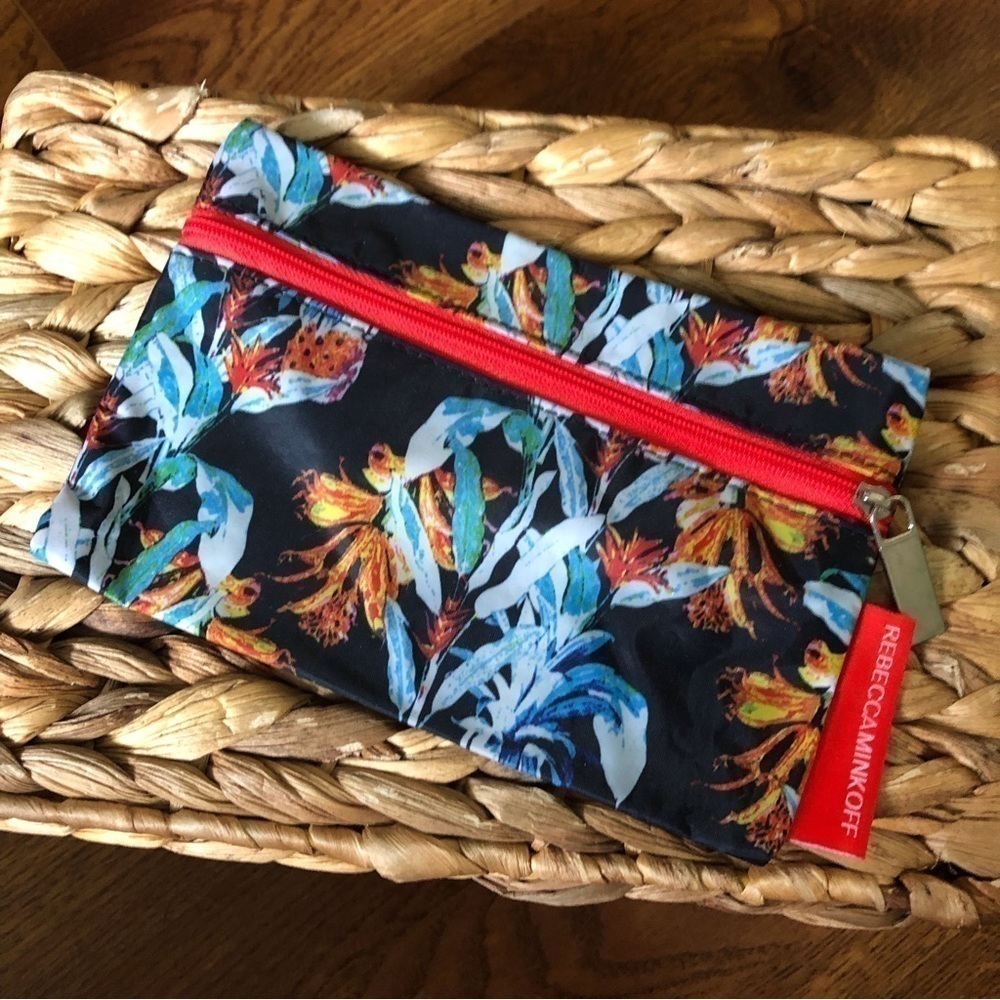 Rebecca Minkoff for ipsy floral zip cosmetic bag